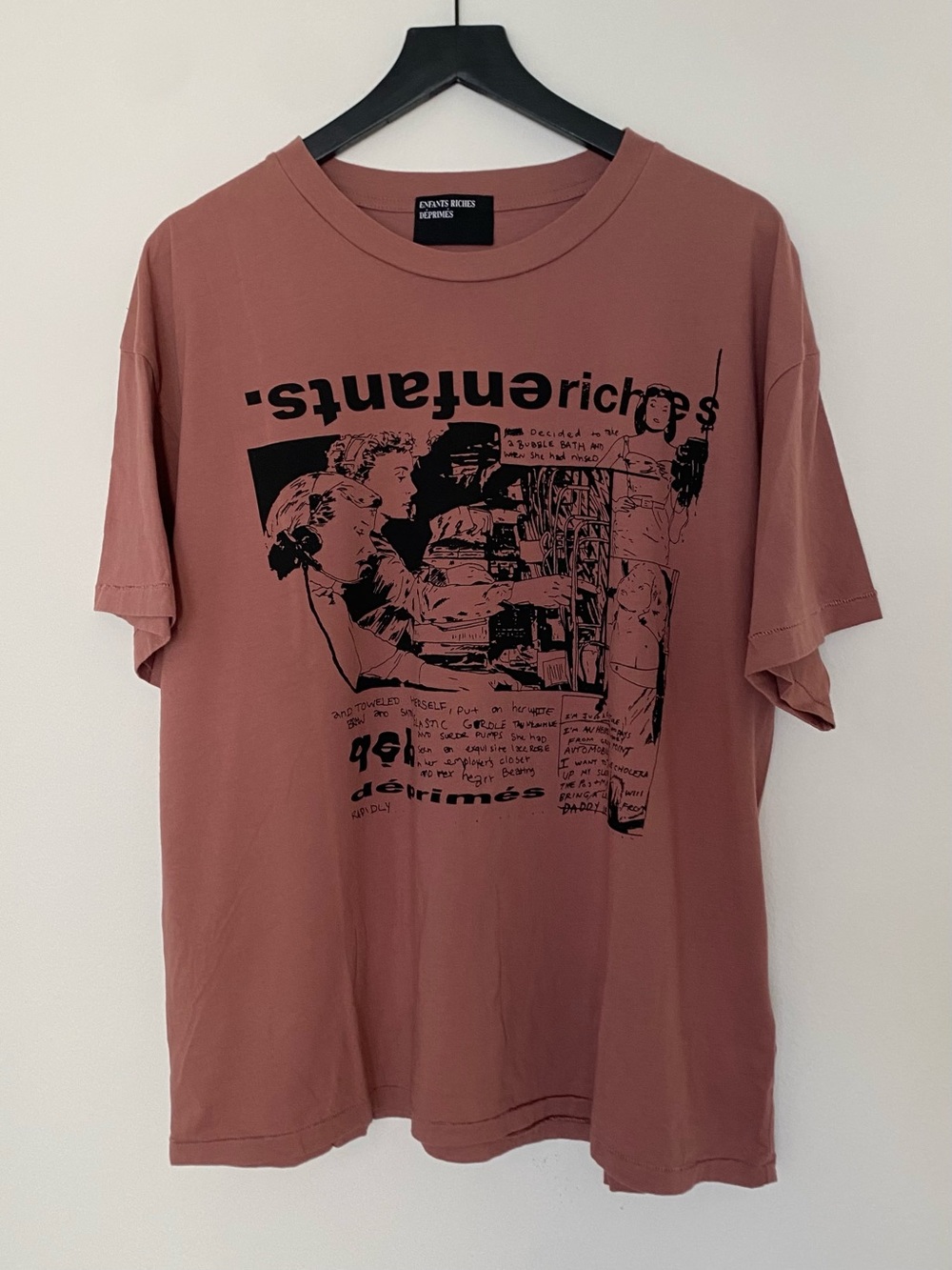 Enfants Riches Déprimés - Radio Control Room T-Shirt Faded Pink